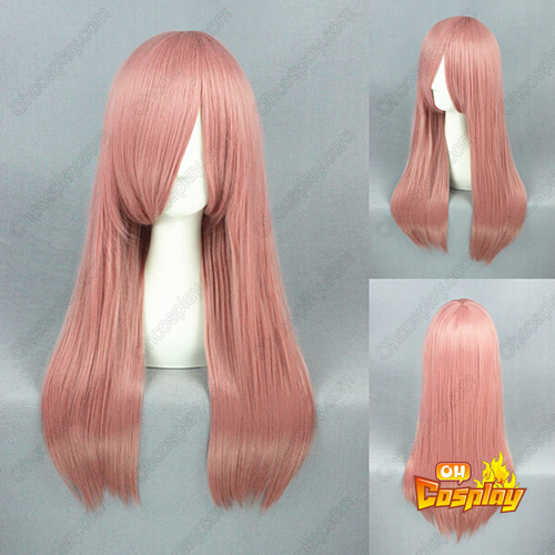 Vocaloid Megurine Luka Rosa Perucas Cosplay