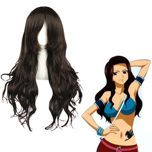 Fairy Tail Cana Alberona Dark Brown Cosplay Wig