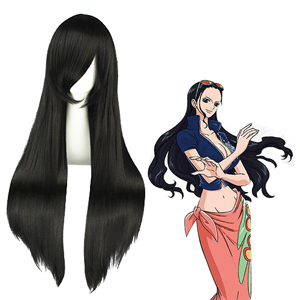 One Piece Nico·Robin Black Cosplay Wig
