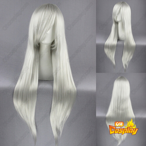 Natsume Yuujinchou Monster Silvery White 80cm Cosplay Wig