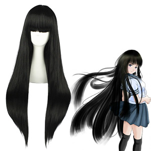 A Certain Magical Index Aisa Himegami Black Cosplay Wigs