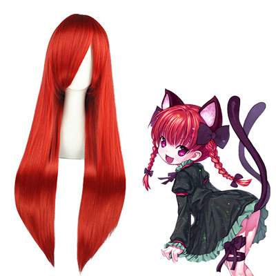 TouHou Project Kaenbyou Rin Red Fashion Cosplay Wigs