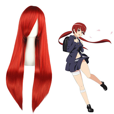 A Certain Magical Index Musujime Awaki Red Cosplay Wigs