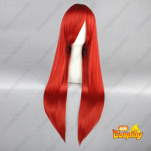Fairy Tail Erza Scarlet Rood Cosplay Pruiken