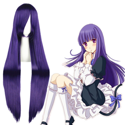 Umineko: When They Cry Frederica Bernkastel Violet Perruques Carnaval Cosplay