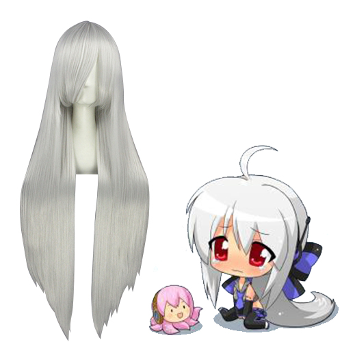 Vocaloid Haku Silvery White Cosplay Wigs