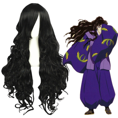 Inuyasha Naraku Black 90cm Cosplay Wig