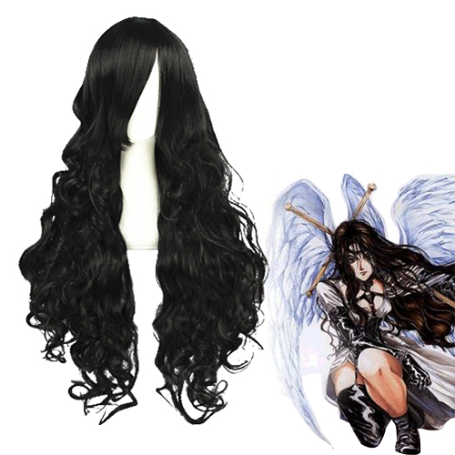 Angel Sanctuary Alexiel Black Cosplay Wig