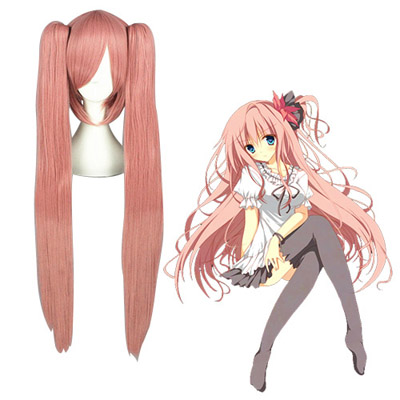 Vocaloid Megurine Luka 100cm Rose Perruques Carnaval Cosplay