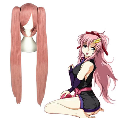 Mobile Suit Gundam SEED Lacus Clyne Pink Fashion Cosplay Wigs