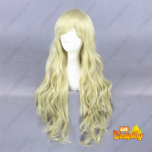 Japanese Harajuku Lolita 80cm Light Blonde Cosplay Wig