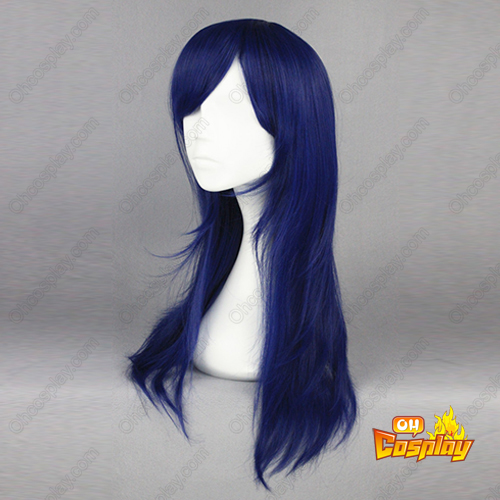 The World God Only Knows Haqua Dark Blue Cosplay Wig