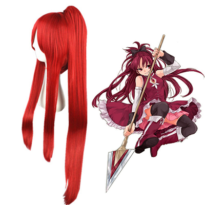 Puella Magi Madoka Magica Kyoko Sakura Red Cosplay Wig