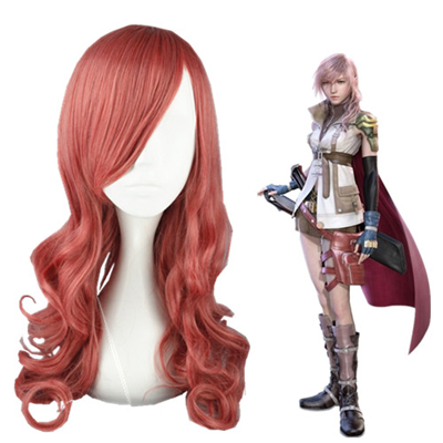 Final Fantasy Eclair Farron Pink Fashion Cosplay Wigs