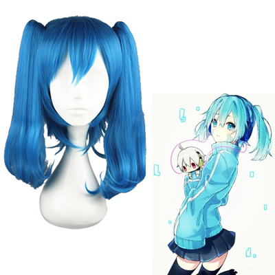 Kagerou project Enomoto Takane Sky-blue Perruques Carnaval Cosplay