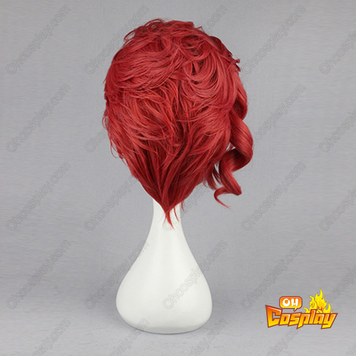 JoJo\'s Bizarre Adventure Kakyoin Noriaki Red Cosplay Wig