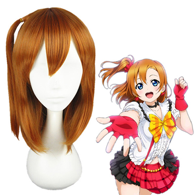 LoveLive! Honoka Kousaka Orange Cosplay Wigs