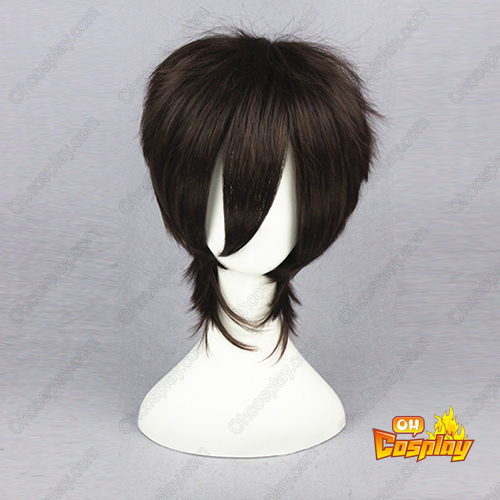Neon Genesis Evangelion (EVA) Ikari Shinji Dark Brown Cosplay Wigs