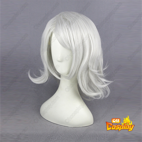 Tokyo Ghoul Juzo Suzuya Silvery White Cosplay Wig