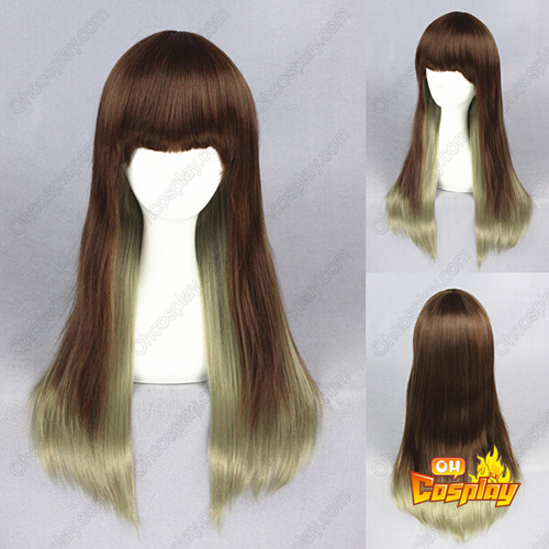 Japanese Harajuku Sweet Lolita Zipper 65cm Cosplay Wig