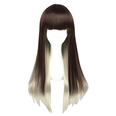 Lolita Sweet Harajuku Zipper 65cm Cosplay Wigs