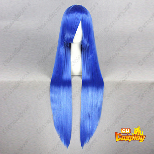 Fairy Tail Wendy Marvell Azul Perucas Cosplay