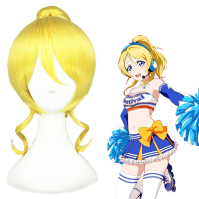 LoveLive! Ayase Eli D'oro Parrucche Cosplay