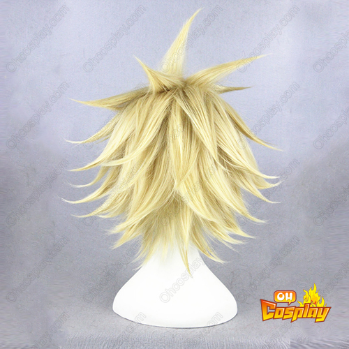 Final Fantasy VII Cloud Strife Svetlé Blond Cosplay Parochne