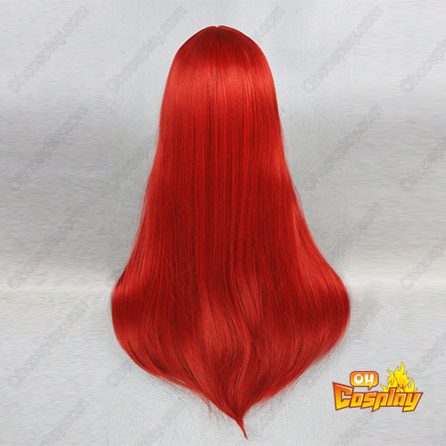 Long Straight 60cm Red Cosplay Wigs