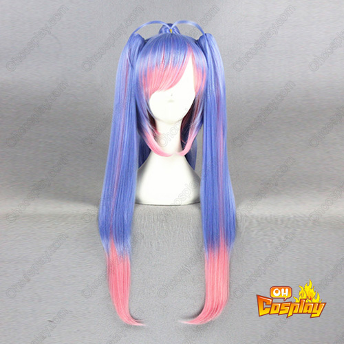 Kantai Collection Blue Pink 70cm Cosplay Wig
