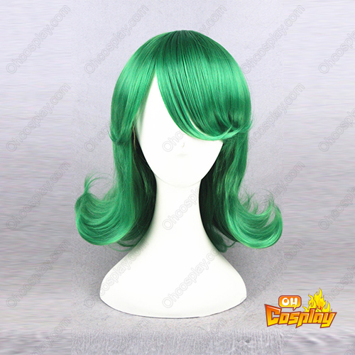 One Punch Man Tatsumaki Green Cosplay Wig
