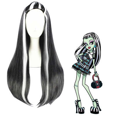 Monster High Frankie Stein Perruques Carnaval Cosplay