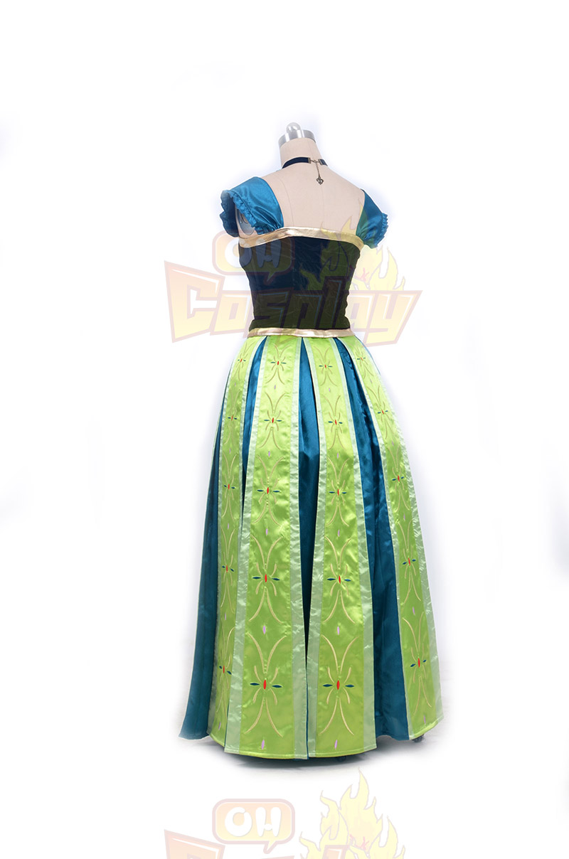 Fantasias de Loja da Disney Frozen Princess Anna Coronation Robes