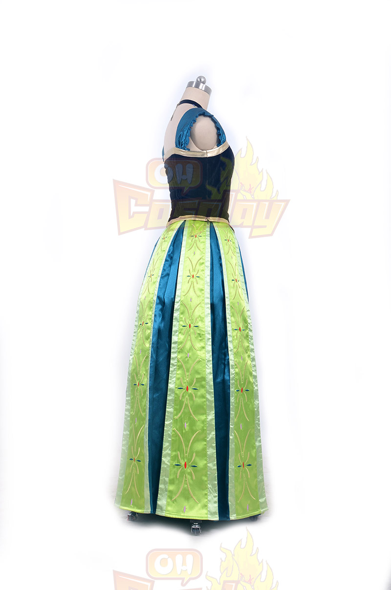 Дисни Склад Frozen принцеса Anna Coronation Robes
