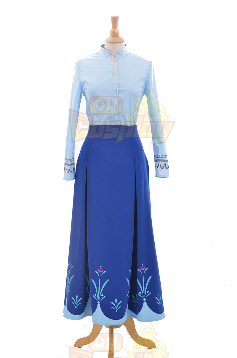 Disney Store Frozen Princess Anna Karneval Kläder Dresses