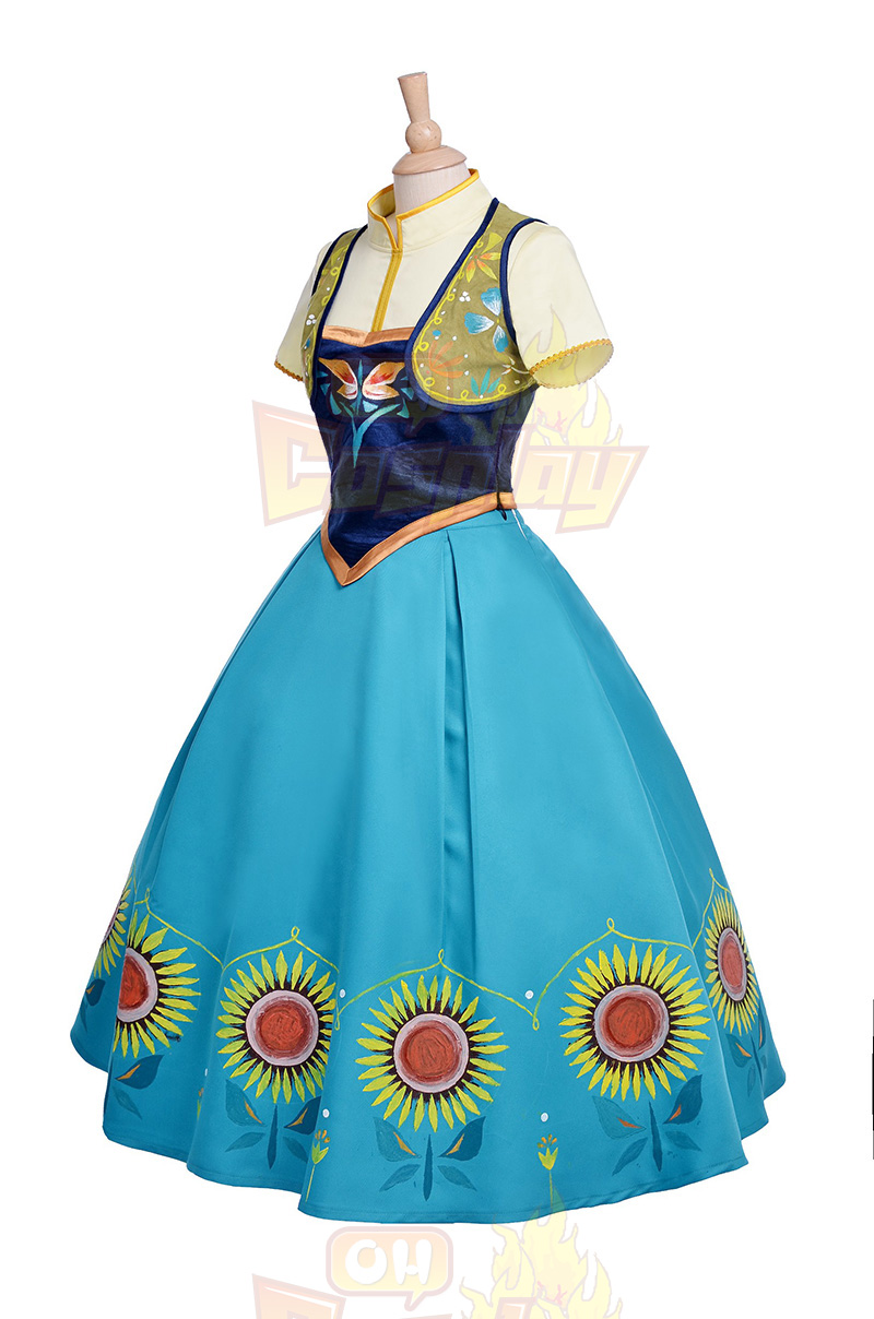 Costumes Disney Store Frozen Princess Elsa Robes D\'anniversaire