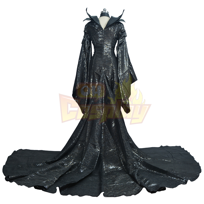 Disney Maleficent Black Halloween Karneval Kläder