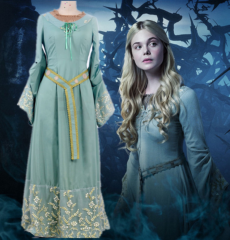 Disney Maleficent Πριγκίπισσα Aurora Cosplay Απόκριες Κοστούμια