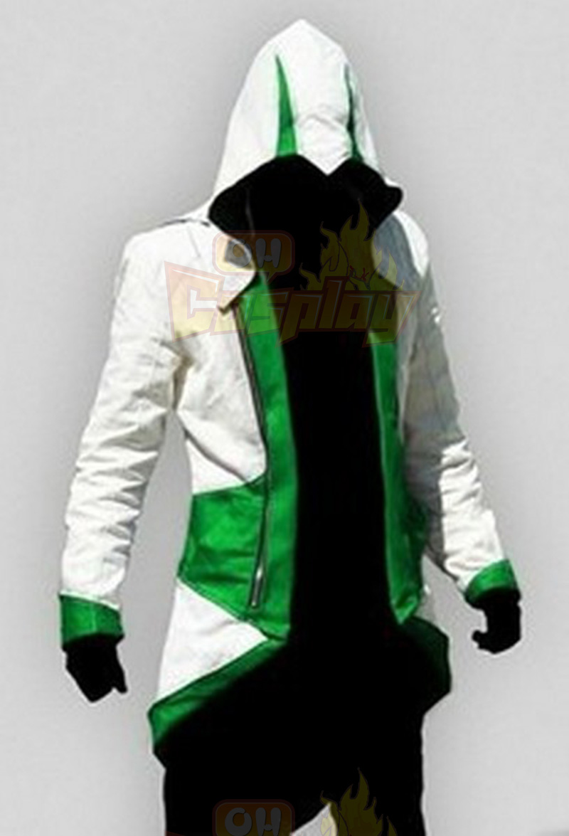 Fantasias de Assassins Creed 3 III Conner Kenway Hoodie 5 Colors Coat Jaqueta