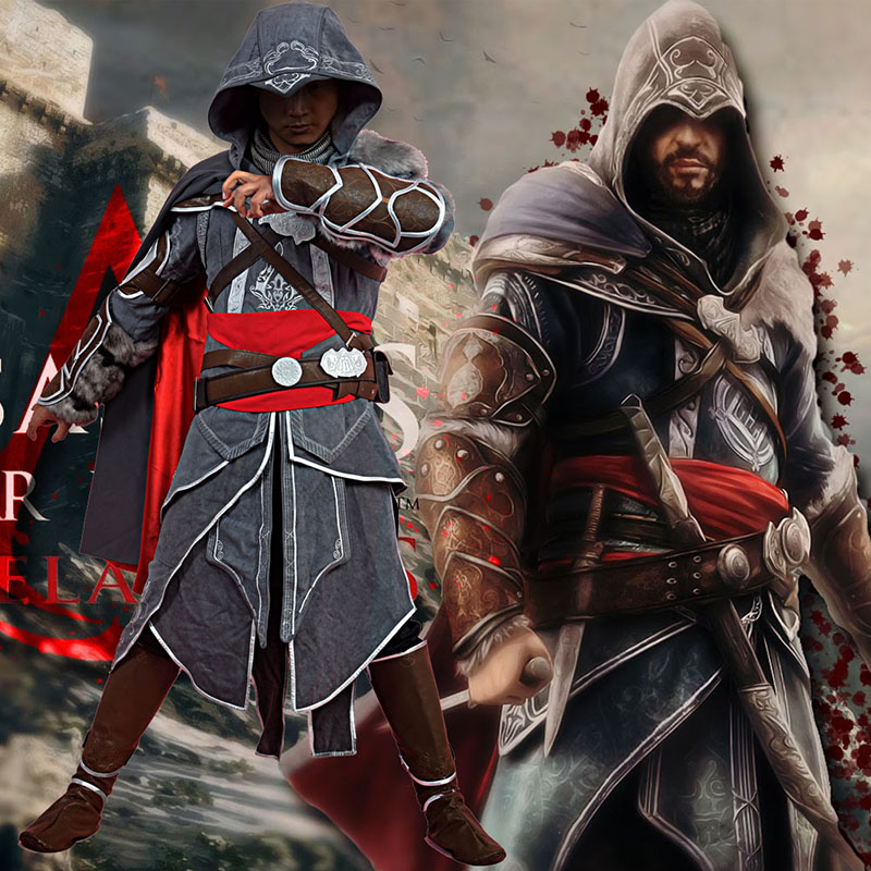 Assassin\'s Creed: Revelations Cosplay Karneval Kläder