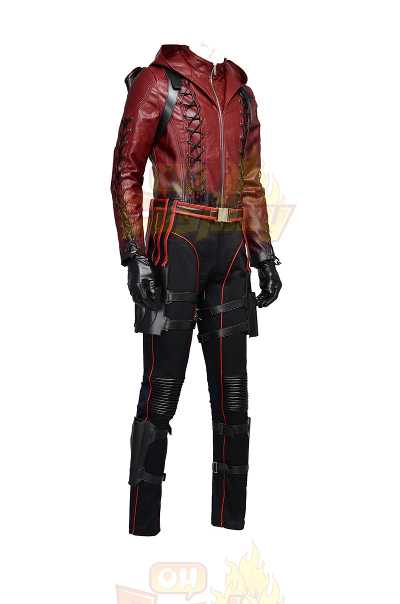 Arrow II Roy Harper Upgraded Version Red Cosplay Kostuums