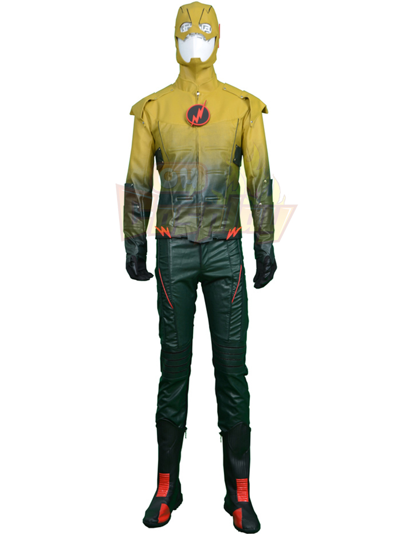 The Flash/Reverse Power Man Cosplay Απόκριες Κοστούμια