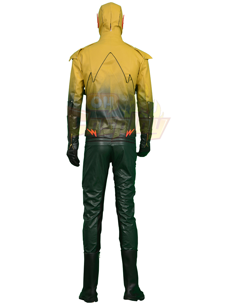 Costumes The Flash/Reverse Power Man Costume Carnaval Cosplay l\'Haloween