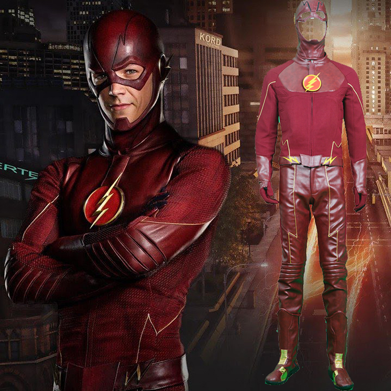The Flash Cosplay Απόκριες Κοστούμια