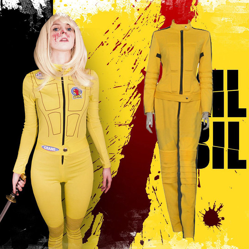 Kill Bill The Bride Cosplay Uniform Costumes MLYX-0047-01.
