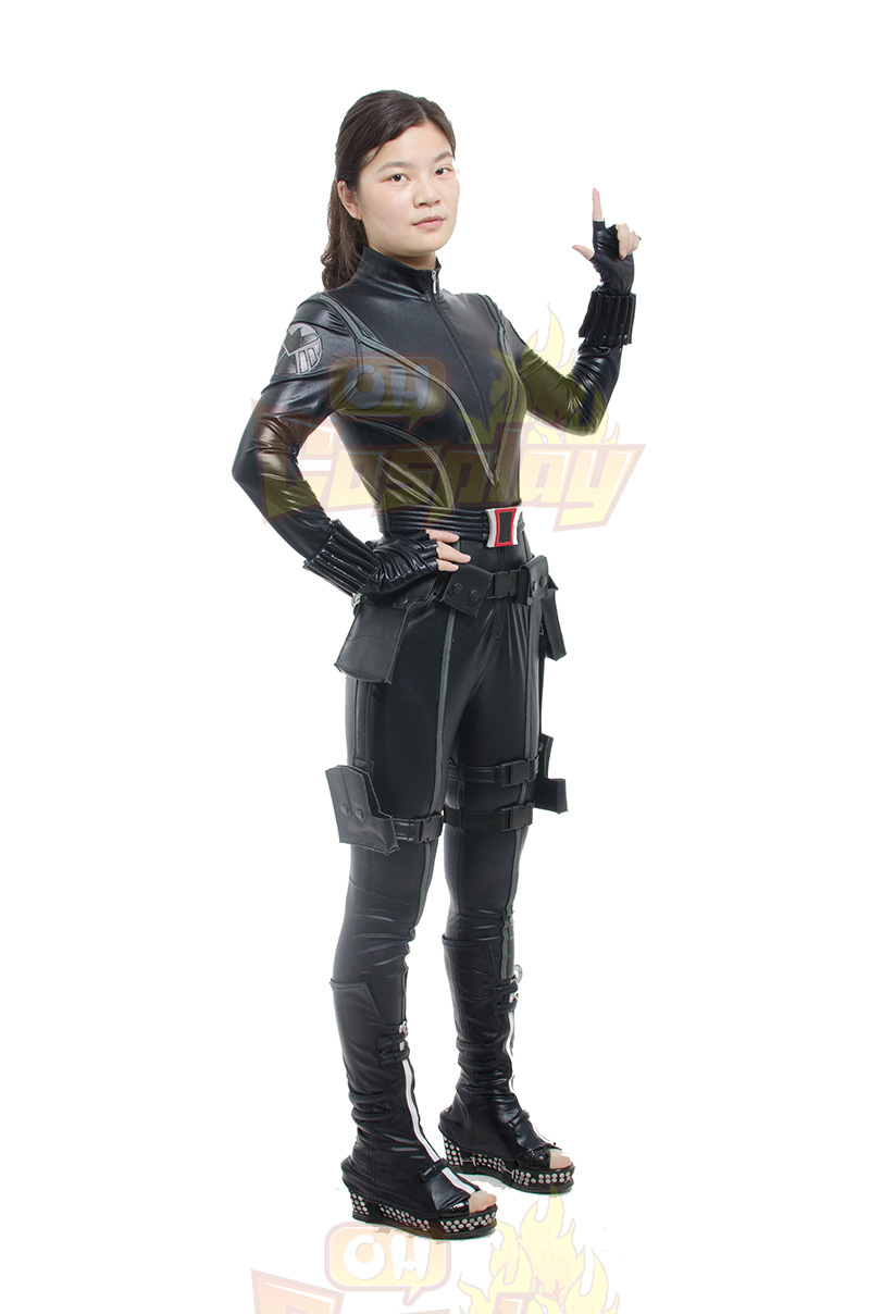 Avengers 1 Black Widow Cosplay Kostymer