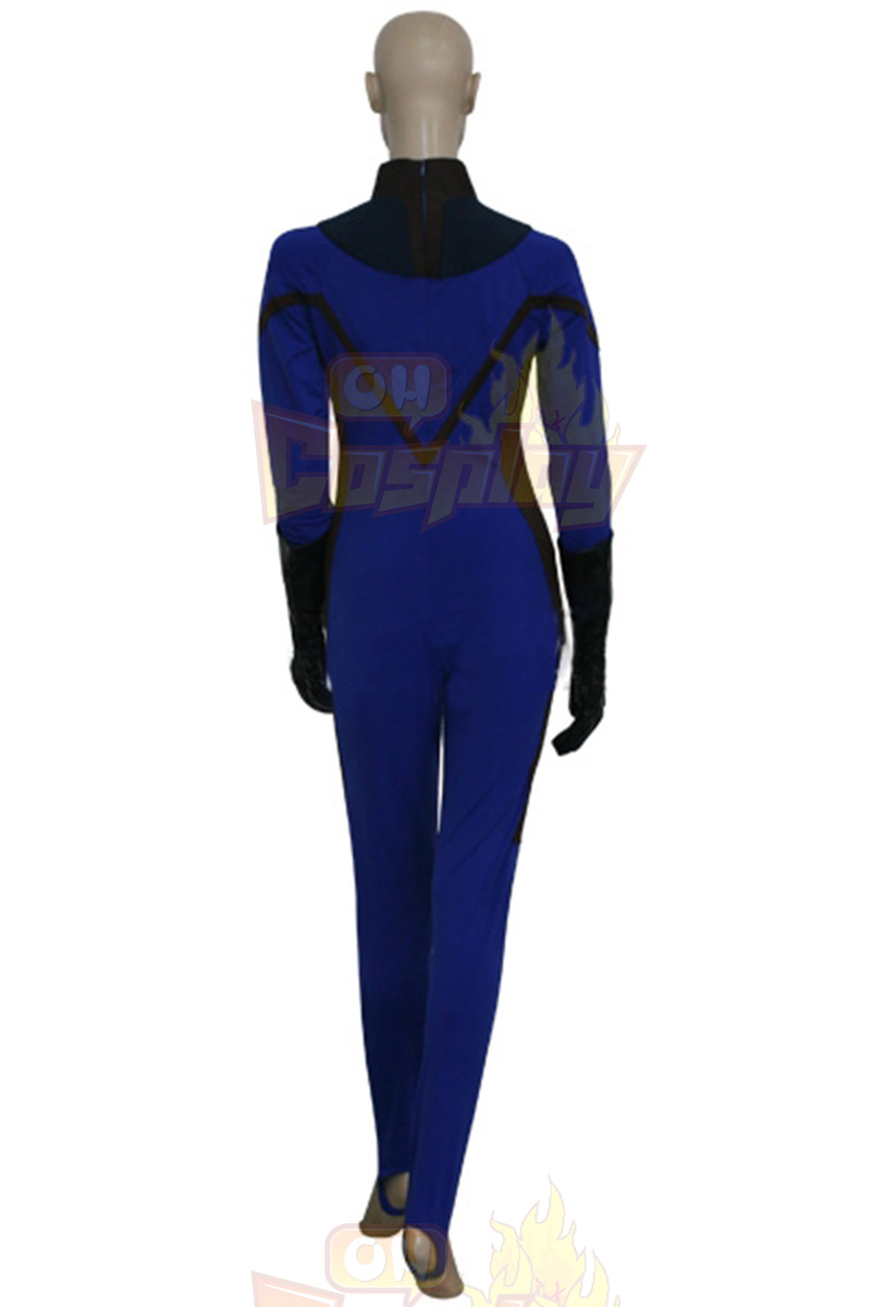 Fantastic Four 4 Invisible Woman Cosplay Kostumi