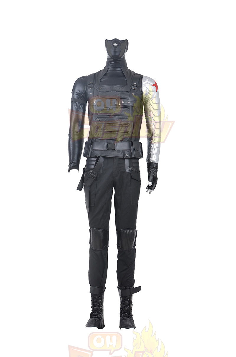 Captain America Winter Soldier Cosplay Costumes