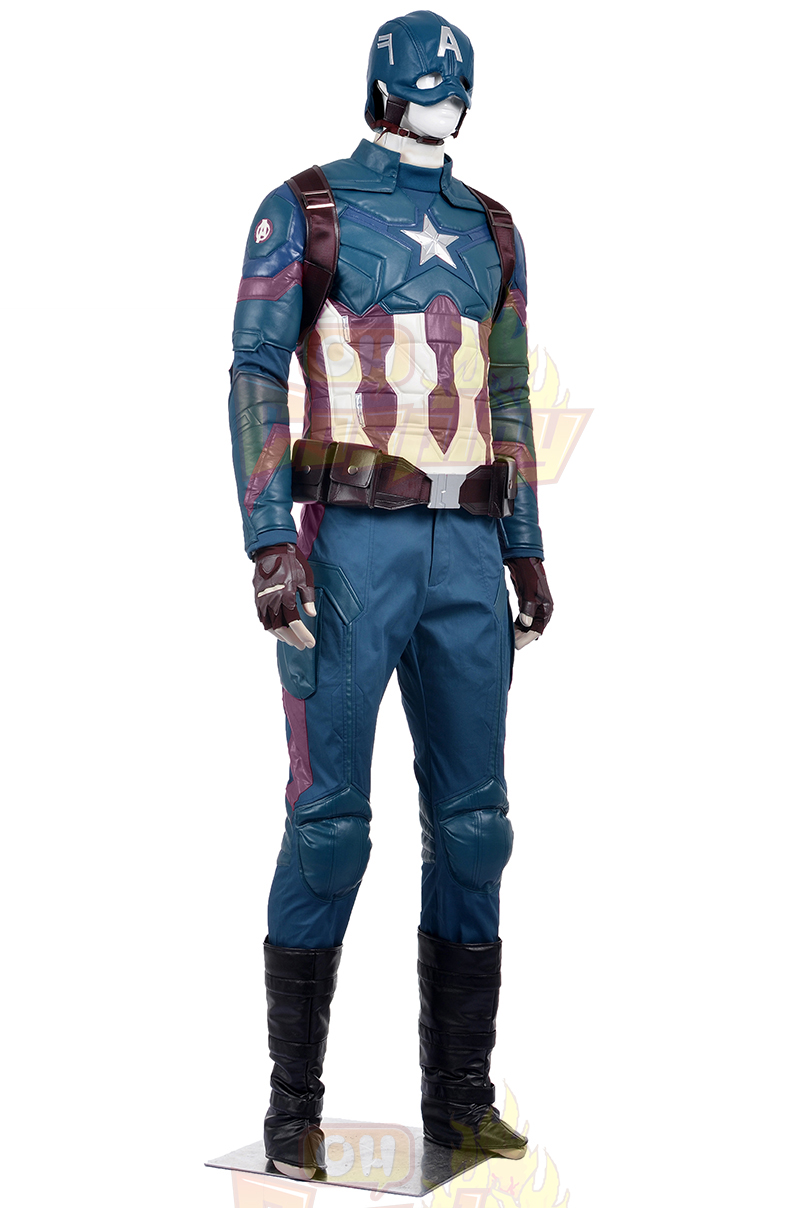 Captain America 3 Cosplay Karneval Kläder