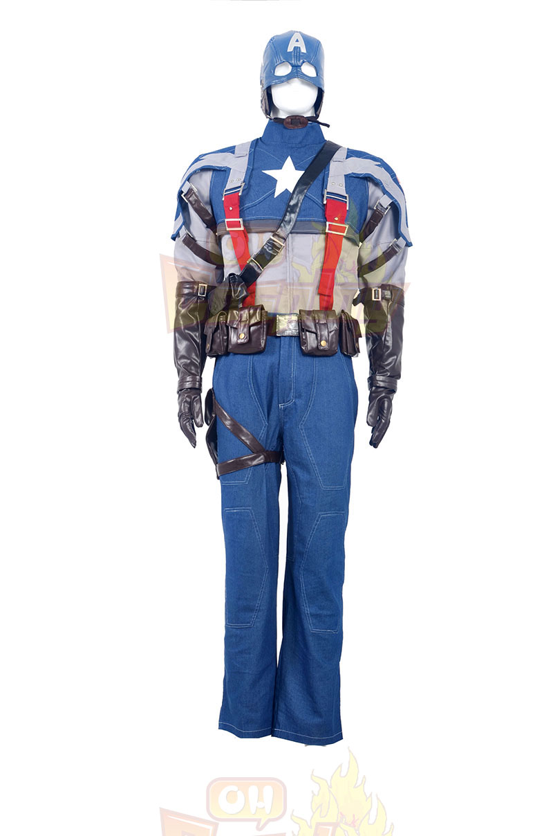 Captain America American Soldiers Cosplay Kostuums België
